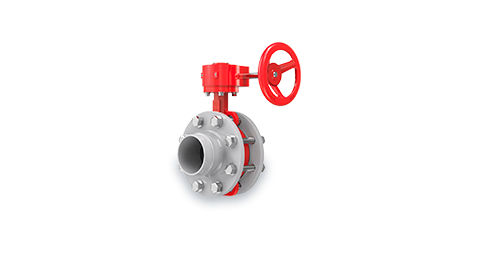 Válvula borboleta de turbina (alta temperatura)