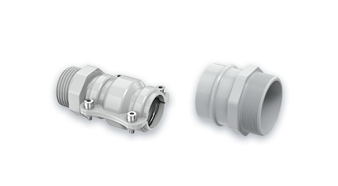 Conector macho