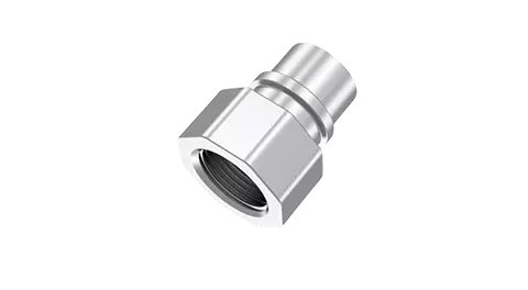 Conector f&ecirc;mea de a&ccedil;o inoxid&aacute;vel
