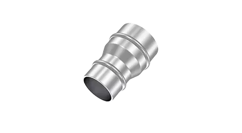 Conector de tubo redutor de a&ccedil;o inoxid&aacute;vel para tubo