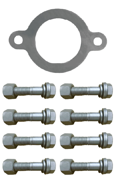 Parafusos e juntas de flange