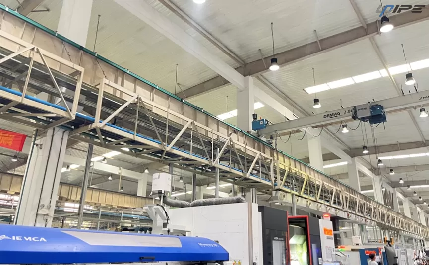 Aplicações industriais de tubos de ar comprimido de alumínio azul