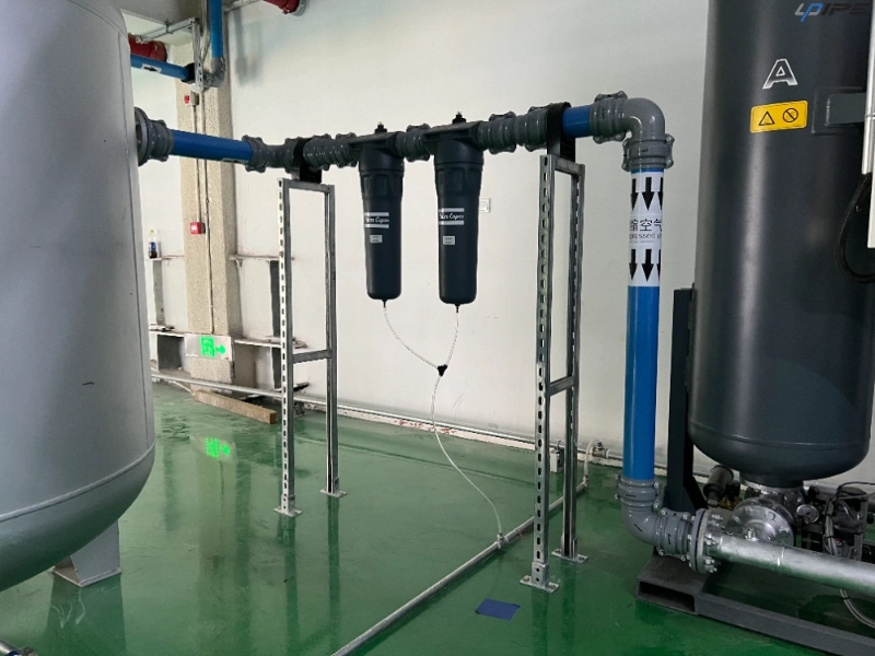Tubo de ar comprimido de alumínio azul para instalações de fabricação automotiva Tubo de ar comprimido de alumínio azul para instalações de fabricação automotiva